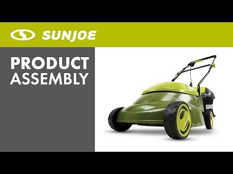 MJ401E - Sun Joe 14-Inch 12-Amp Electric Lawn Mower - Assembly Video