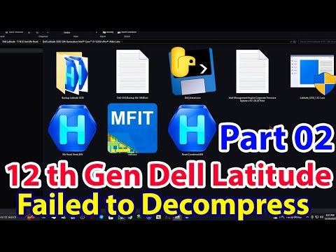 Dell Latitude Failed to Decompress Part 02 ! Fix Laptop Bios Issues Easily With This Simple Repair