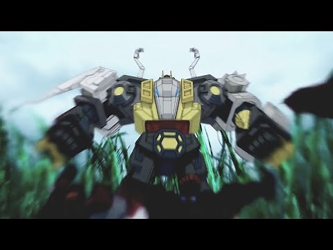 Dinobots combine into Volcanicus | POTP