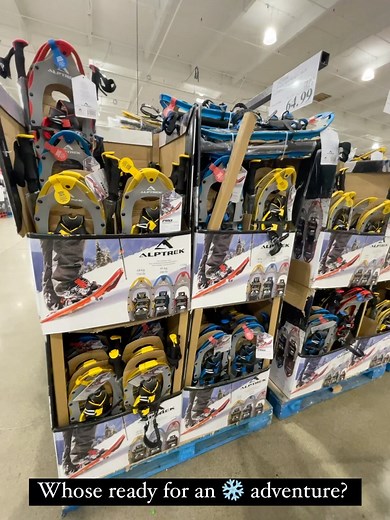 COSTCO DEALS ONLINE | Whose ready for a ❄️ adventure? Save $15 on these alptrek snow shoes by @cascademtech! Get it for $64.99! Today 12/18 is the last day of... | Instagram