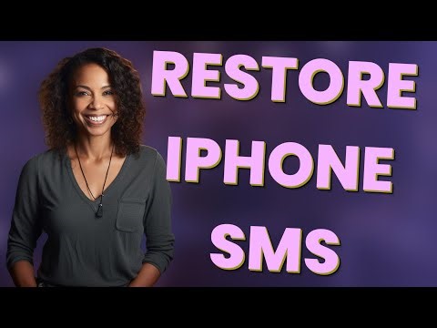 How Can You Quickly Restore Deleted iPhone Text Messages?