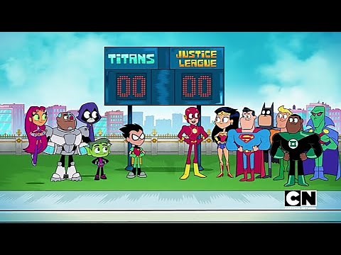 Teen Titans Action - The Titans vs Justice League | Cartoon Network