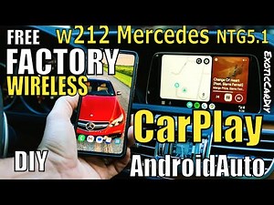 W212 ~DIY~ FACTORY Mercedes NTG5.1 CARPLAY / Android AUTO