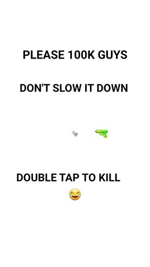 DOUBLE TAP TO KILL IT IS VERY SCENE .. #viral ...