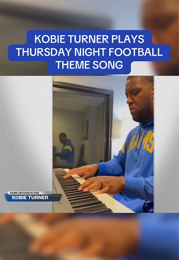 Kobie Turner Conducts NFL Theme Music for LA Rams