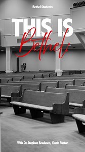 This is Bethel: Bethel Students Discover the foundation on which Bethel Students is built, presented by our youth pastor, Dr. Stephen Brackeen. | Bethel Baptist Church Shelby, NC