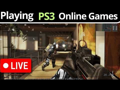 Playing PS3 Games Online With Viewers!!