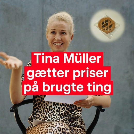 Kan Tina Müller gætte prisen på brugte ting? 😄 Kan du? I ’Hammerslag’ er det stadig huspriser, der skal gættes. Men værten er ny. I sæsonpremieren er det nemlig Tina Müller, der inviterer eksperterne indenfor i to boliger, der både har udsigt, masser af kvadratmeter, og hvor du virkelig får smæk for skillingen. Se med mandag kl. 20:00. | DR1