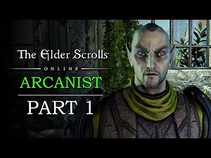 Elder Scrolls Online Playthrough | Dark Elf Arcanist | Part 1: Initiate