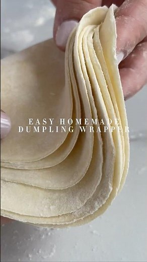 homemade dumpling wrappers made simple 🥟