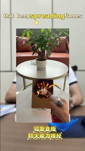 （Include tests video）Understanding Fire Resistance in Aluminum Composite Panels