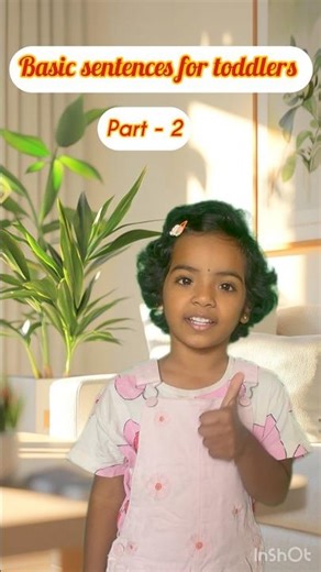 PART-2 BASIC SENTENCES FOR TODDLERS #toddlers #BabyLearning #talk #kids #PreschoolLearning#english