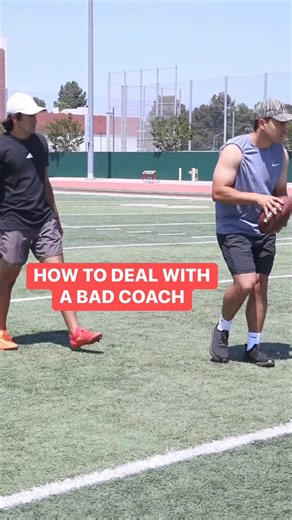 12K views · 80 reactions | HOW TO DEAL WITH A BAD COACH | First Down Training | Facebook