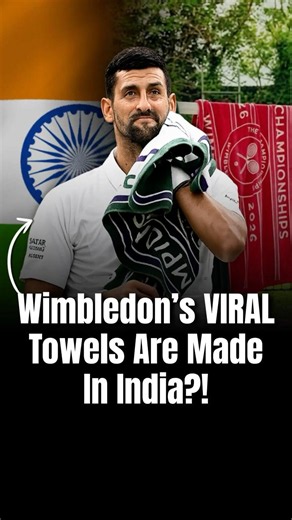 Wimbledon VIRAL Towels Are Made In India