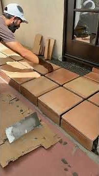 DIY Saltillo Tile Install Time-lapse