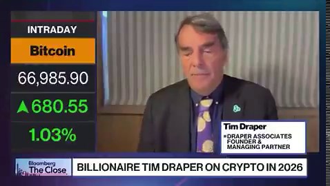 BILLIONAIRE TIM DRAPER SAYS,"I think Bitcoin is the greatest thing that's happened to humanity.It's a better store of value, a better currency that you can trust no matter what happens with your government, it keeps perfect records, it's transparent"