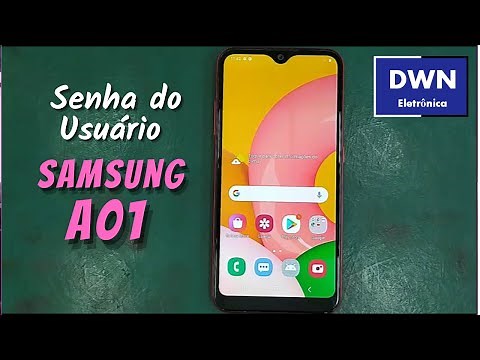 Remover a Senha do Usuário do SAMSUNG A01