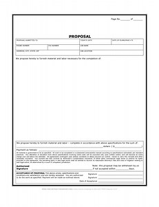 Construction Contract Forms Free Download