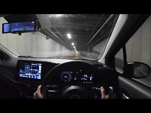 【Test Drive】2020 New NISSAN NOTE e-POWER 2WD(FF) - POV Night Drive
