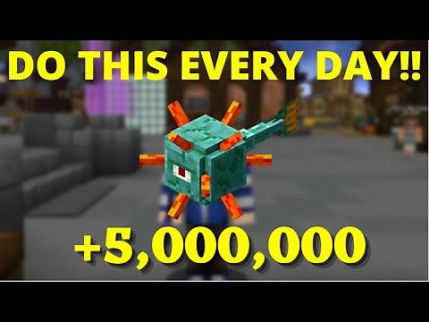 How To Get 5M+ COINS FOR FREE EVERY DAY :Hypixel Skyblock