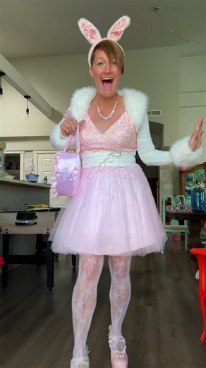 Who says adults can’t dress up too? ✨ 💖 🐰 #magic #gardnervillage #fun #dressup #dressupchallenge