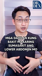 Sumasakit na Puson? #LowerAbdominalPainCauses #PelvicPainAwareness #AbdominalPainRelief #WomensHealthMatters #MensHealthAwareness #HealthTips #MedicalAdvice | Dr. Dex Macalintal