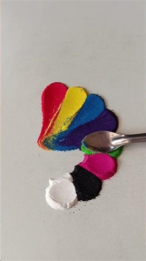 simple Rangoli, satisfying rangoli, Easy rangsatisfying #asmroli, Tricks and tips,ASMR#rangoli