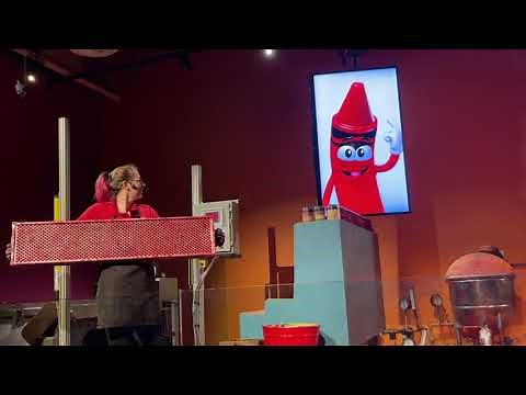 Crayon Factory Show at Crayola Experience in Orlando, Florida