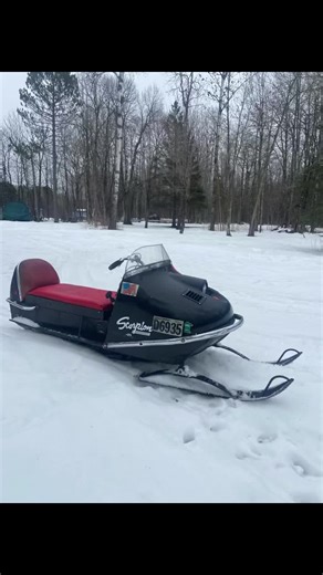 Explore the 69 Scorpion Mark II Vintage Snowmobile