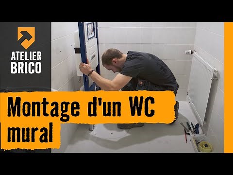 Montage d'un WC mural - Atelier brico HORNBACH