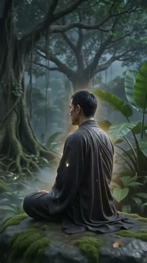 Peace in the Storm 🌧️⚡ | 3D Jungle Meditation | Cinematic AI Animation