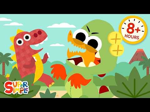 All-Day Big & Small Animal Songs for Kids | Dinosaurs, ducks, elephants & more! | Super Simple Live