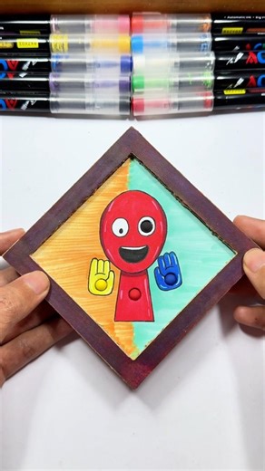 Craft Ideas The Player Red Poppy Playtime Chapter 5 Cardboard Pinball Game #diy #poppyplaytime5