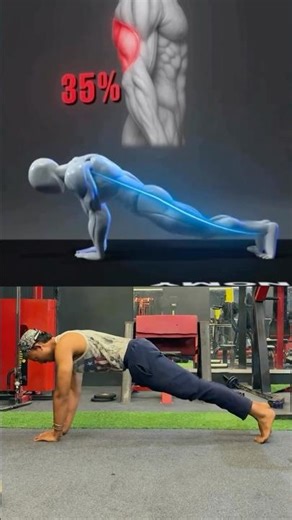 Diamond push-up tutorial ✅👍| which muscle work:- triceps, chest and shoulder | #gym #fitness #short