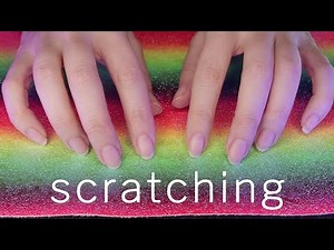 [ASMR] Calm Scratching on a Textured PVC Sheet 🌈 (NO TALKING)