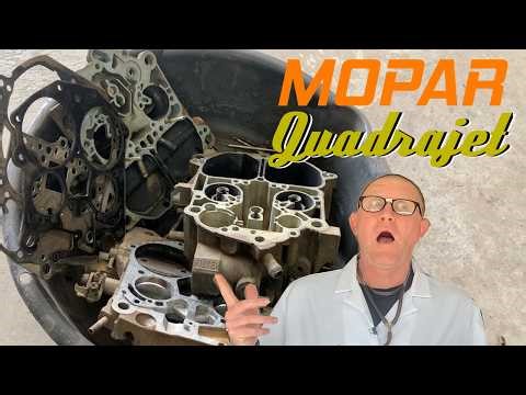 MOPAR or NO BOOOOOGGGGGGG! Rebuilding the Forsaken MOPAR Quadrajet! Teardown and Inspection!