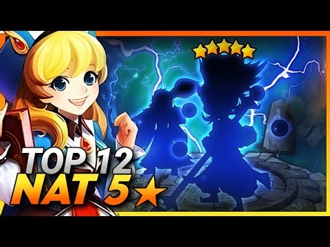 TOP 12 MELHORES NAT5★ para ESCOLHER no EVENTO ! Summoners War