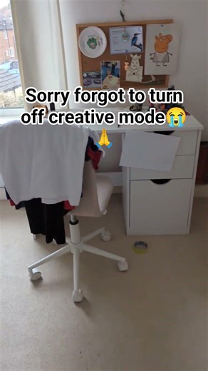 forgot to turn off creative mode #funny #memes