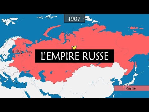 L'Empire russe - résumé sur cartes