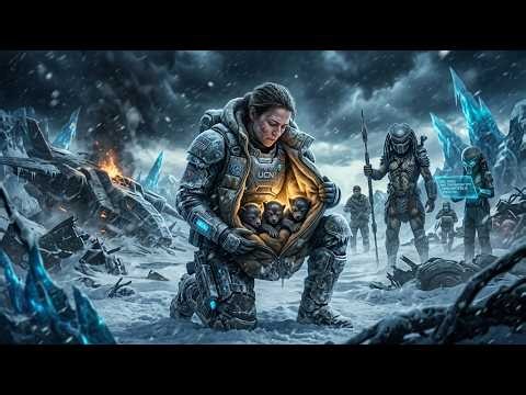 The Cubs Were Abandoned to Freeze — The Human Sheltered Them in Her Armor | HFY Sci-Fi Story