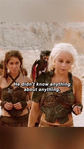 Daenerys leads her people across the Red Wasteland Game of Thrones #gameofthrones #movie #shorts