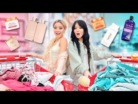 NO BUDGET TARGET SHOPPING CHALLENGE! Sister vs Sister