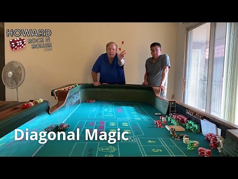 Dice Technique 🎲 Howard rock n roller's DIAGONAL MAGIC