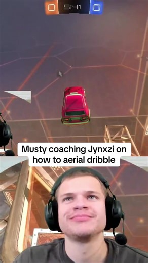 Mastering Aerial Dribbling in Rocket League with Musty