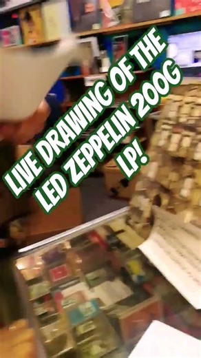 Live drawing for the winner of the Led Zeppelin 200g collectible vinyl! #communitywins #pantrypower