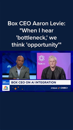 5.1K views · 41 reactions | Box CEO Aaron Levie on Wednesday said he sees businesses' data migration challenges as an opportunity for the cloud storage company. "This is something in a space that we know extremely well, and our platform is architected exactly for this problem," Levie said. Watch more: cnb.cx/3HU5ECM | CNBC | Facebook