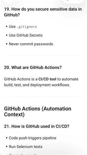 GitHub Advanced interview Questions #shorts