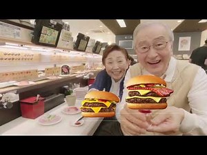 ダブチ寿司～かっぱ寿司×マックCM～