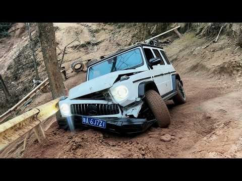 Extreme Driver Challenge: Mercedes G63 vs Bad Climbing Road *GONE WRONG*