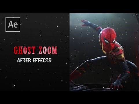 ghost zoom ~ after effects